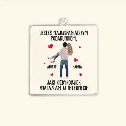 Jesteś najwspanialszym podarunkiem, Jaki kiedykolwiek znalazłam w internecie