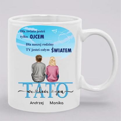 Pocztówka akrylowa na dzień ojca