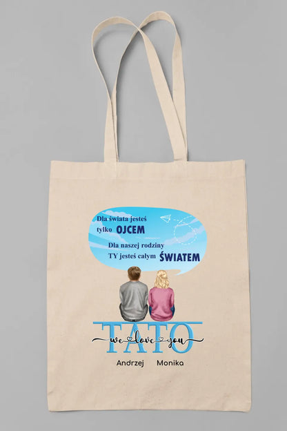 Pocztówka akrylowa na dzień ojca