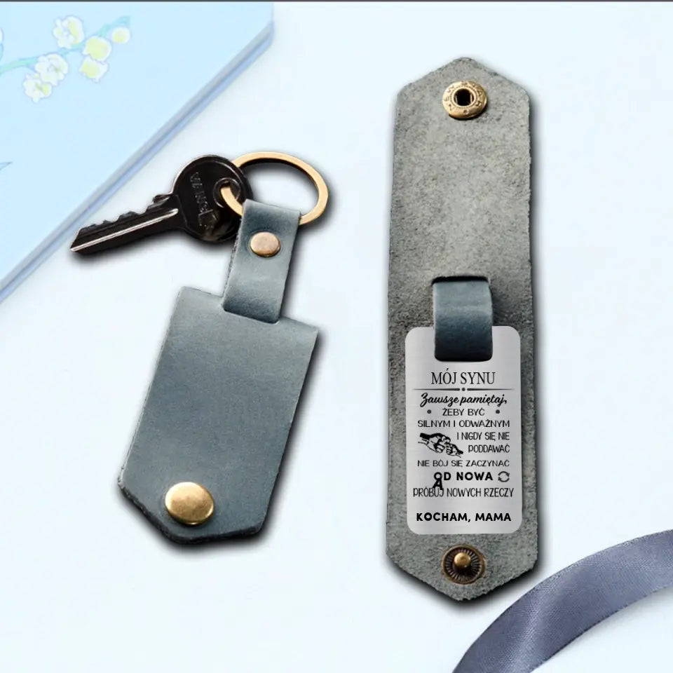 Mojemu Synowi. Masz więcej odwagi, niż myślisz.