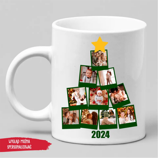 Prezent Dekoracja choinkowa z własnym zdjęciem