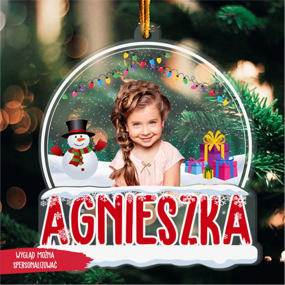 Kula Śnieżna Świąteczna