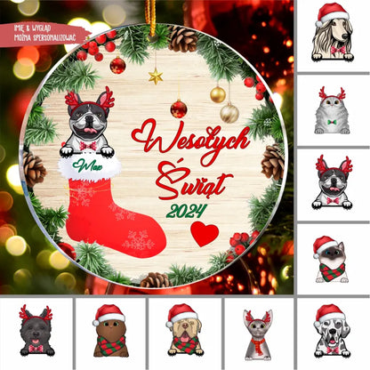 Ozdoba Wesołych Świąt