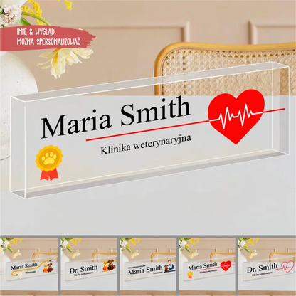 Akrylowa Tabliczka - Zwierzęta