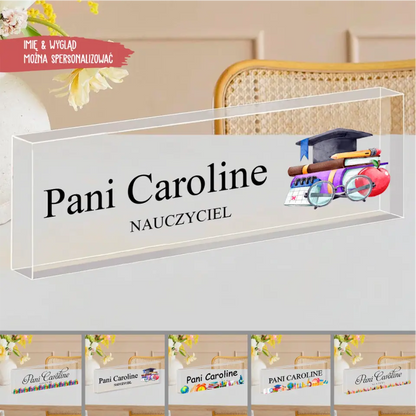 Akrylowa Tabliczka - Szkoła