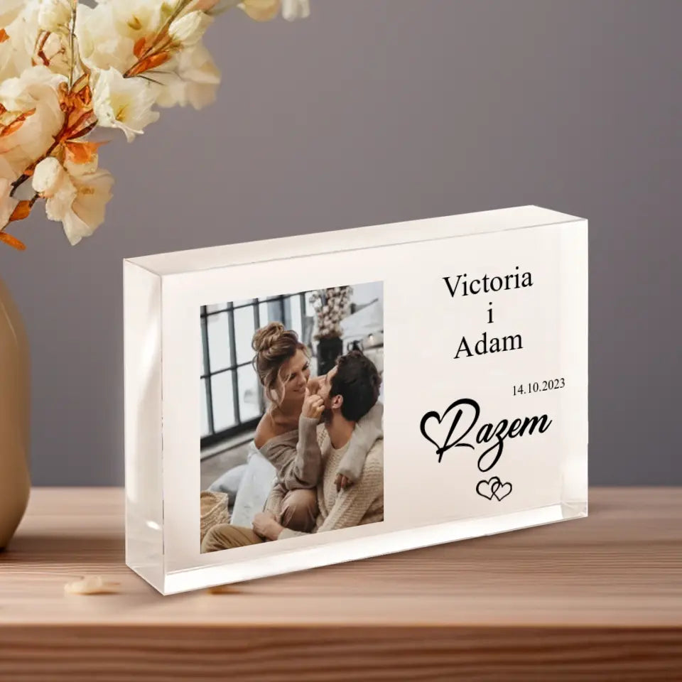 Akrylowa Tabliczka - Razem