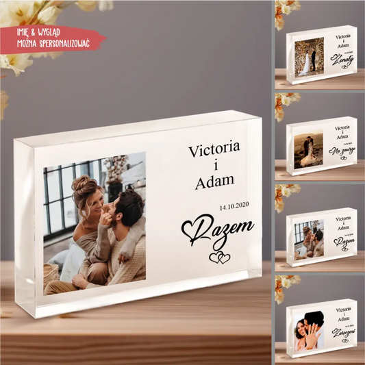 Akrylowa Tabliczka - Razem