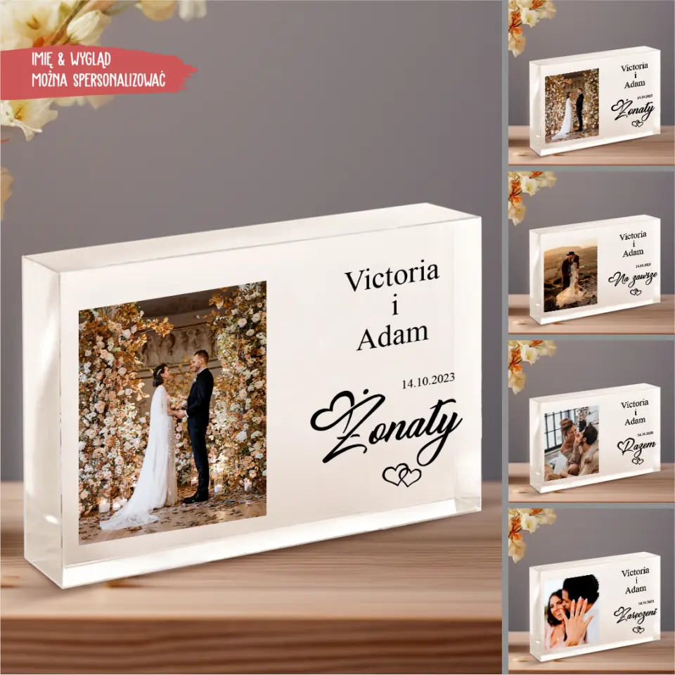 Akrylowa Tabliczka - Żonaty