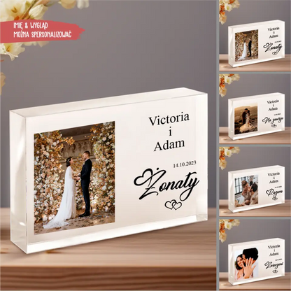 Akrylowa Tabliczka - Żonaty