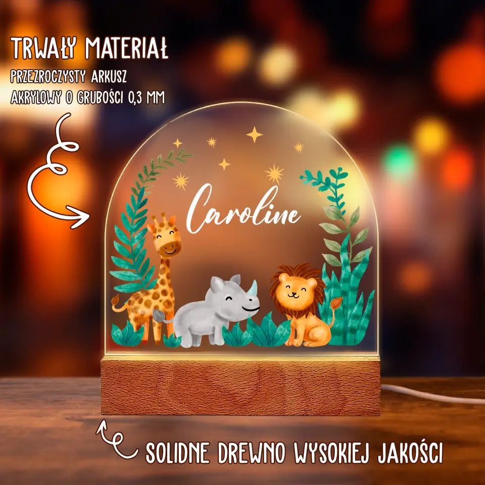 Lampka nocna - Zwierząt