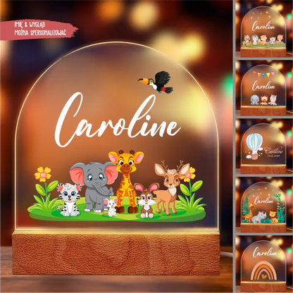 Lampka nocna - Zwierząt