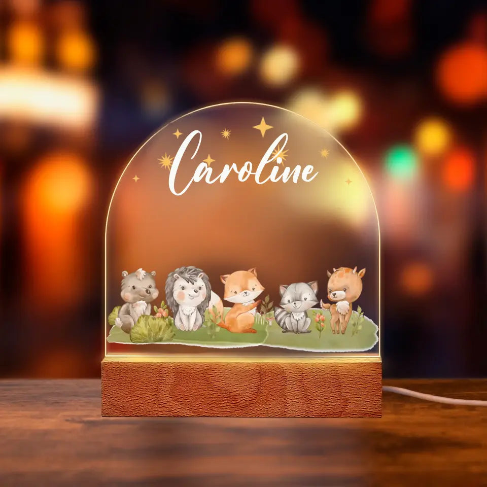 Lampka nocna - Tęcza