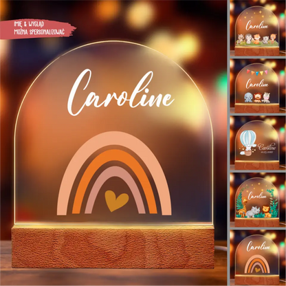 Lampka nocna - Tęcza