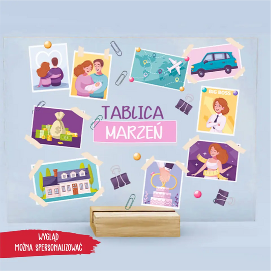 Kolorowa Tablica marzeń