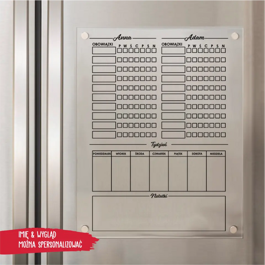 Planery - Tygodniowy Organizer dla Rodziny