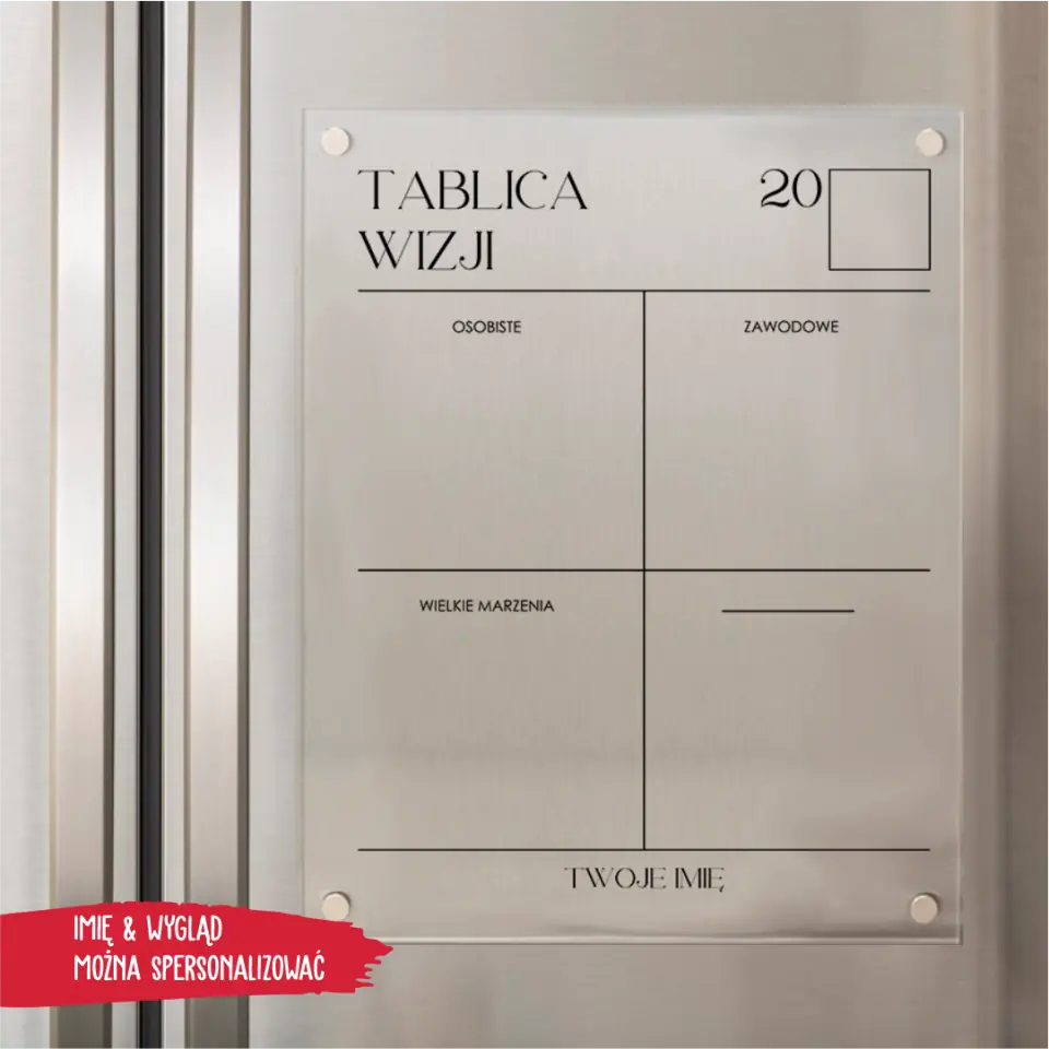 Planery - Tablica wizji