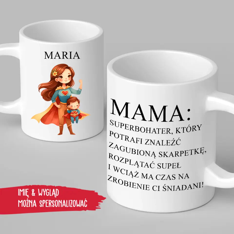Mama: Superbohater, który potrafi znaleźć zagubioną skarpetkę, rozplątać supeł i wciąż ma czas na zrobienie ci śniadani!