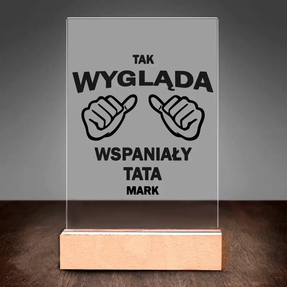 Tak wygląda wspaniały tata