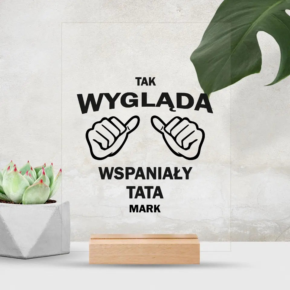 Tak wygląda wspaniały tata