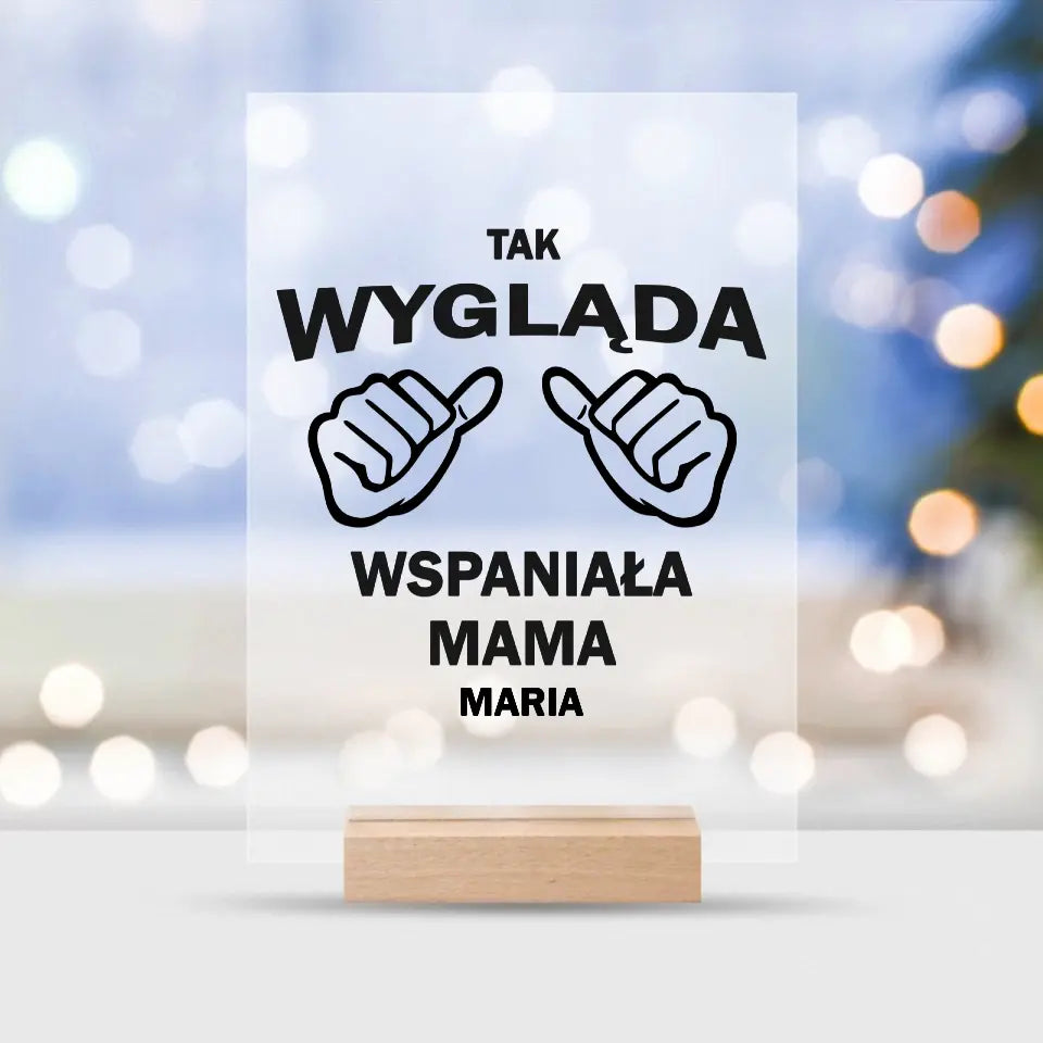 Tak wygląda wspaniała mama