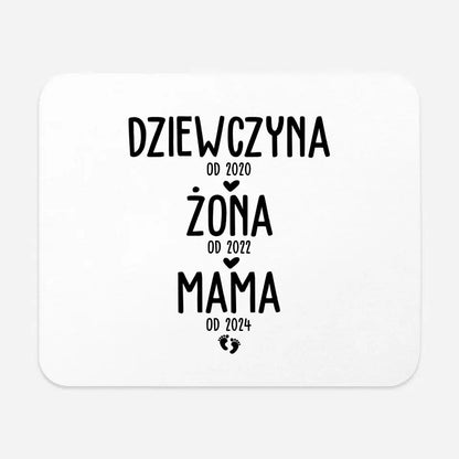 Dziewczyna od 2020. żona od 2022, mama od 2024