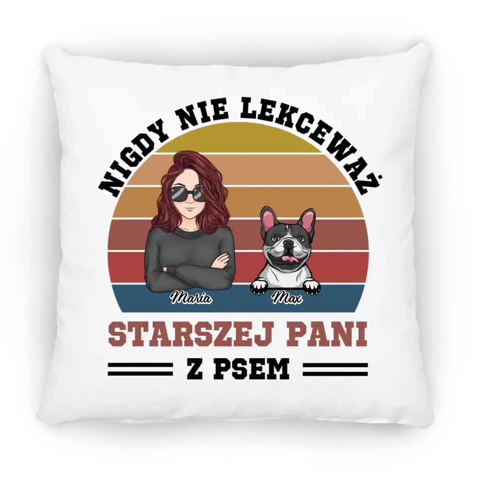 Nigdy nie lekceważ starszej pani z psem