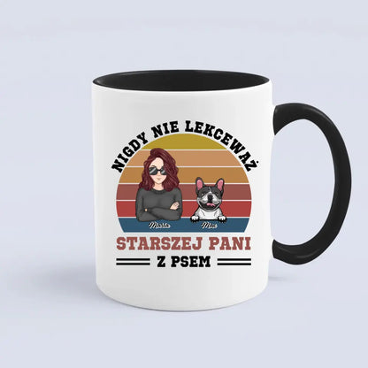 Nigdy nie lekceważ starszej pani z psem