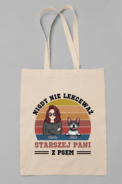 Nigdy nie lekceważ starszej pani z psem