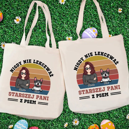 Nigdy nie lekceważ starszej pani z psem