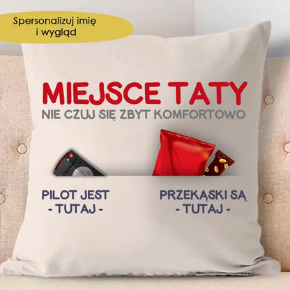 Miejsce taty. Nie czuj się zbyt komfortowo