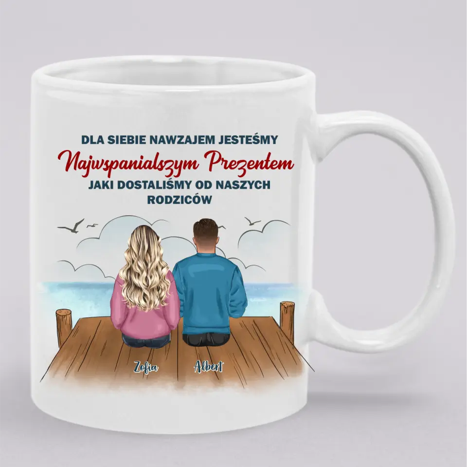Dla siebie nawzajem jesteśmy najwspanialszym prezentem, jaki dostaliśmy od naszych rodziców
