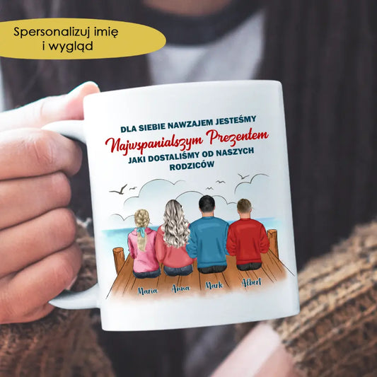Dla siebie nawzajem jesteśmy najwspanialszym prezentem, jaki dostaliśmy od naszych rodziców