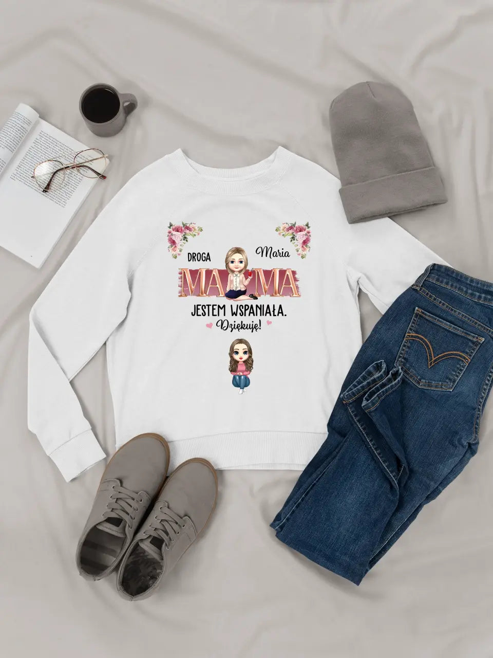 Droga mamo, świetna robota! Jesteśmy wspaniali. Dziękujemy!