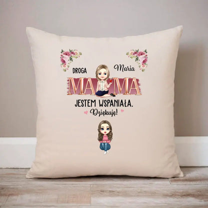 Droga mamo, świetna robota! Jesteśmy wspaniali. Dziękujemy!