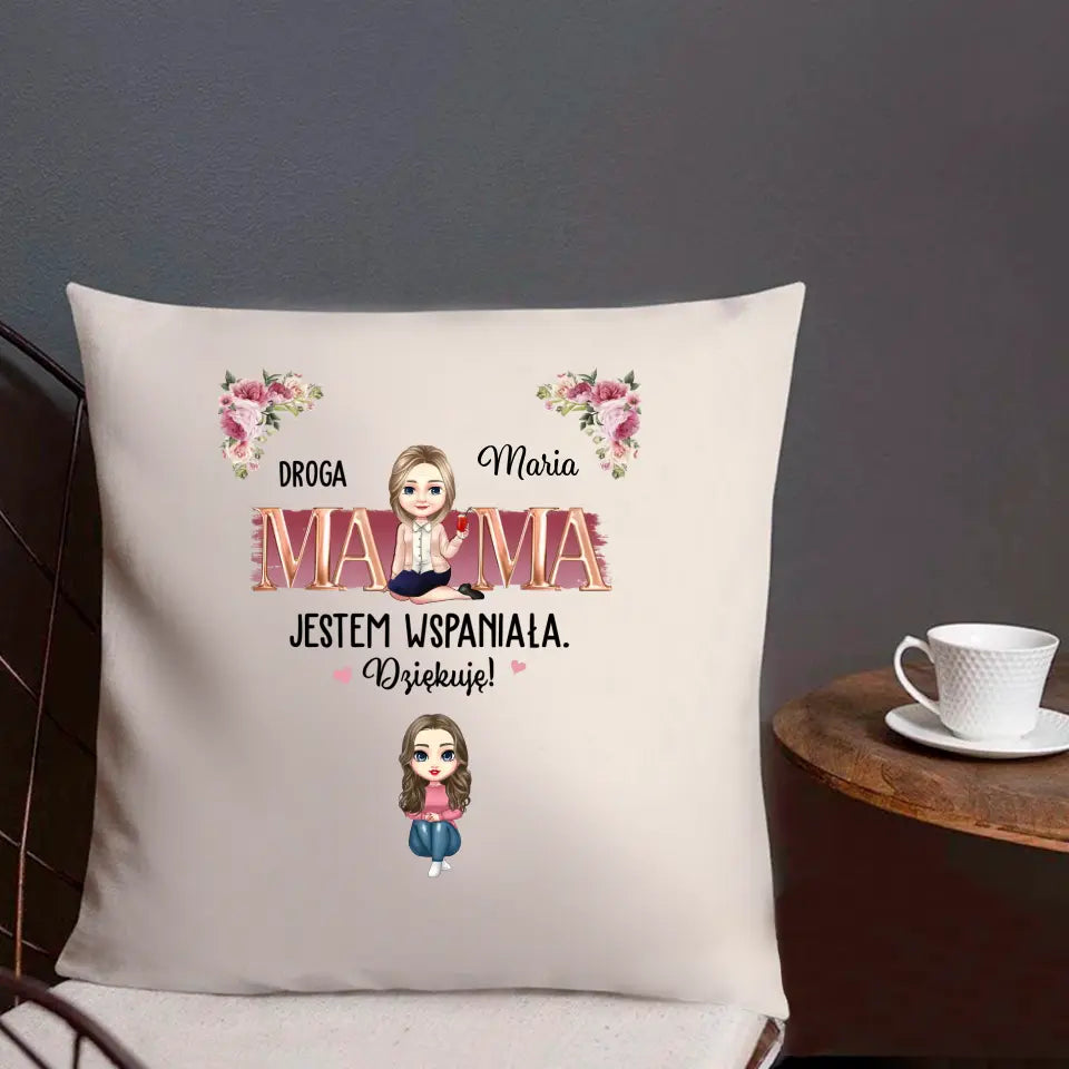 Droga mamo, świetna robota! Jesteśmy wspaniali. Dziękujemy!