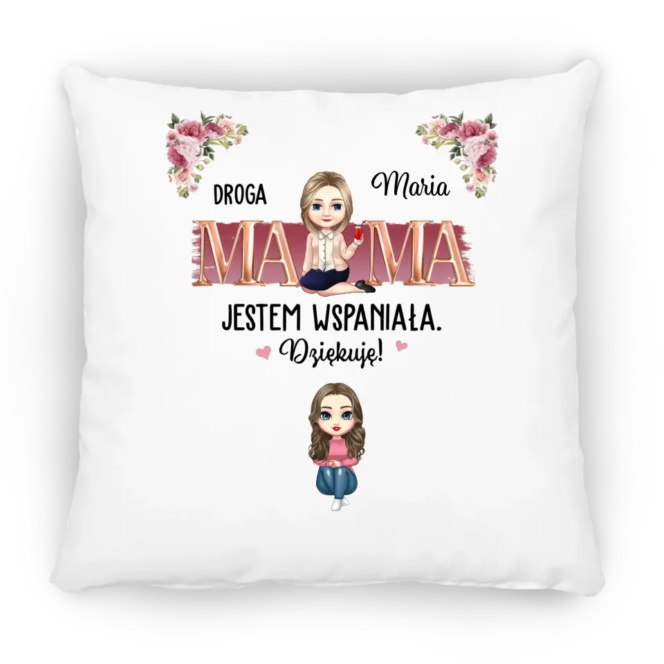 Droga mamo, świetna robota! Jesteśmy wspaniali. Dziękujemy!