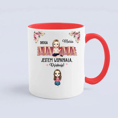 Droga mamo, świetna robota! Jesteśmy wspaniali. Dziękujemy!