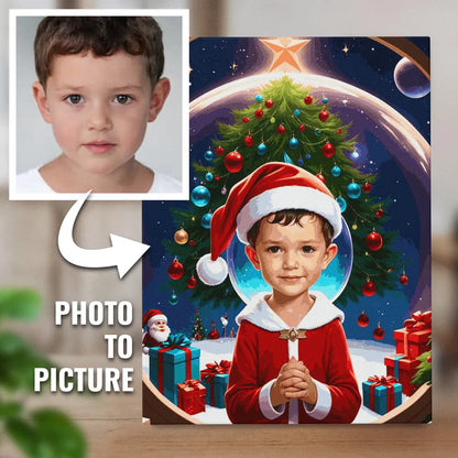 Zestaw do malowania po numerach „Magia Świąt”.