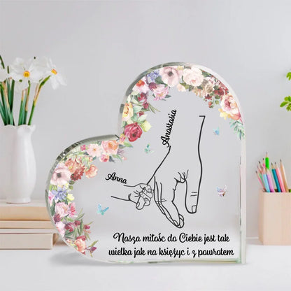 Nasza miłośc do Ciebie jest tak wielka jak na księżyc i z powrotem