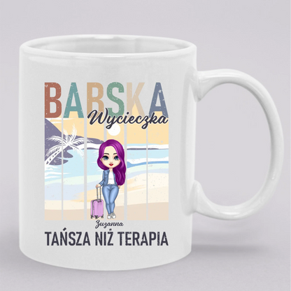 Bluza Unisex - Babska wycieczka. Tańsza niż terapia