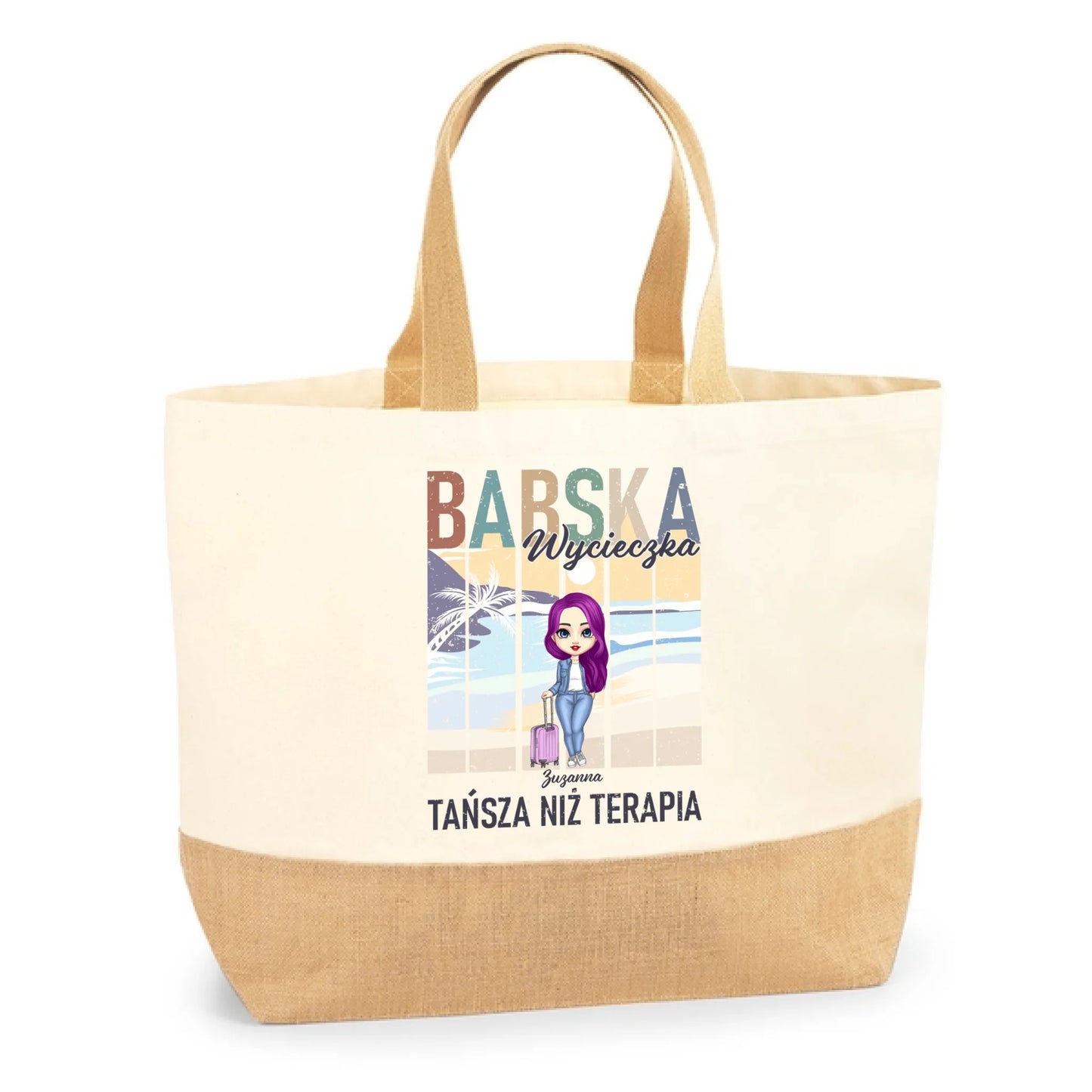 Bluza Unisex - Babska wycieczka. Tańsza niż terapia