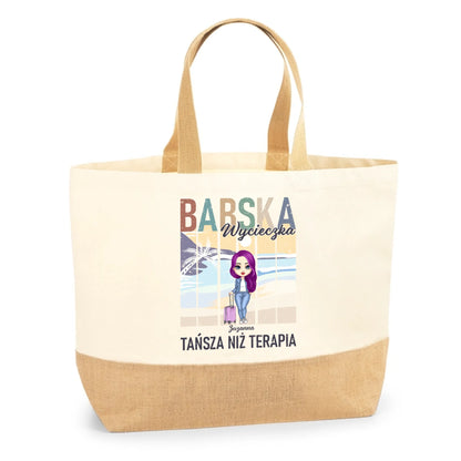 Bluza Unisex - Babska wycieczka. Tańsza niż terapia