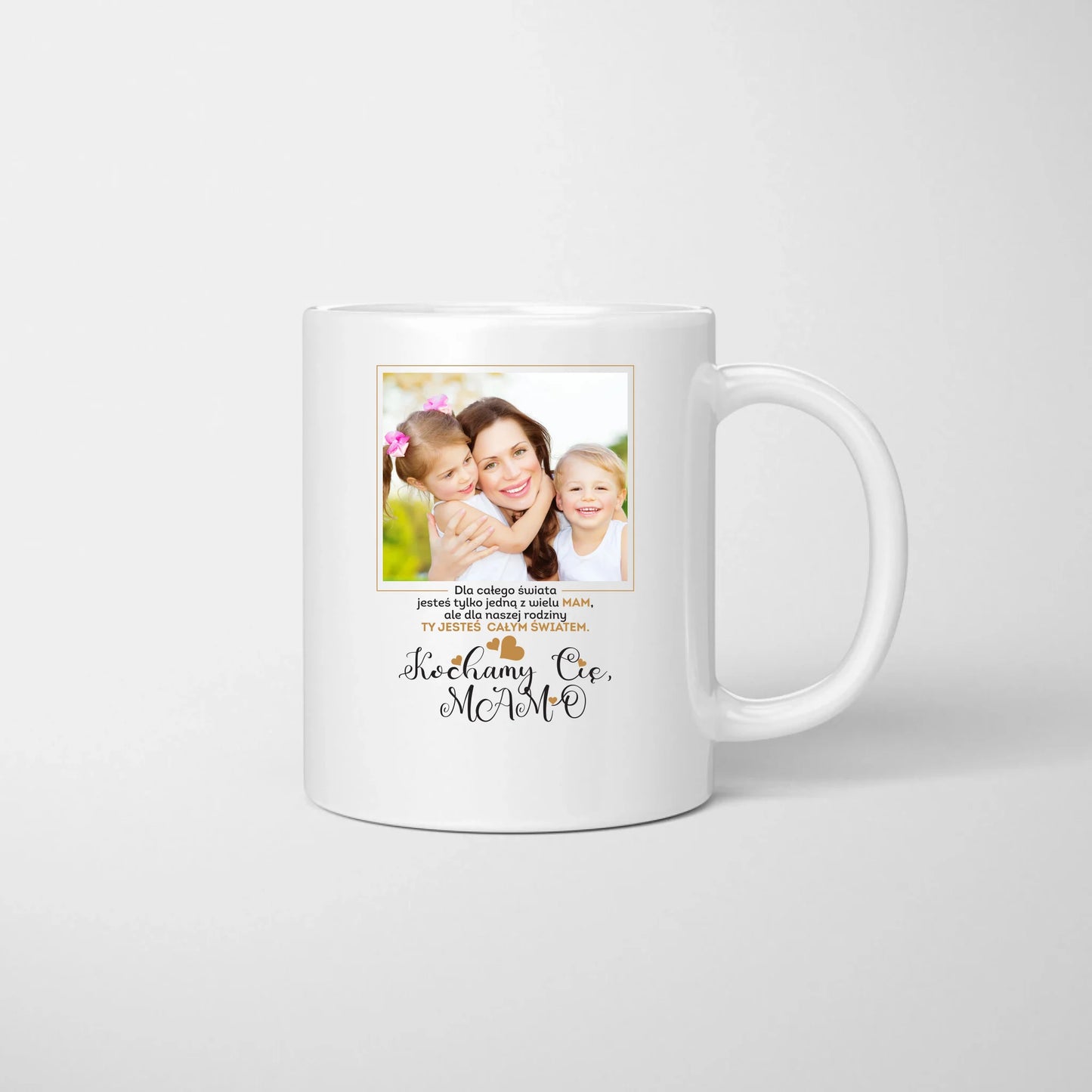 Personalizowany prezent dla mamy - kubek z własnym zdjęciem