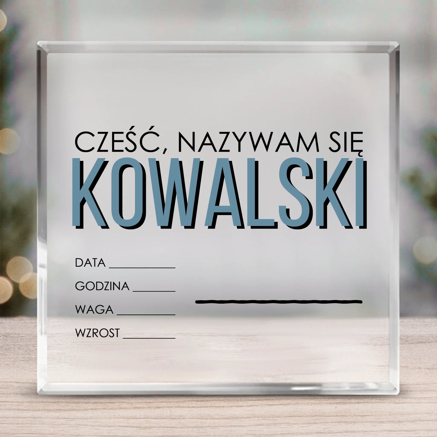 Cześć, nazywam się