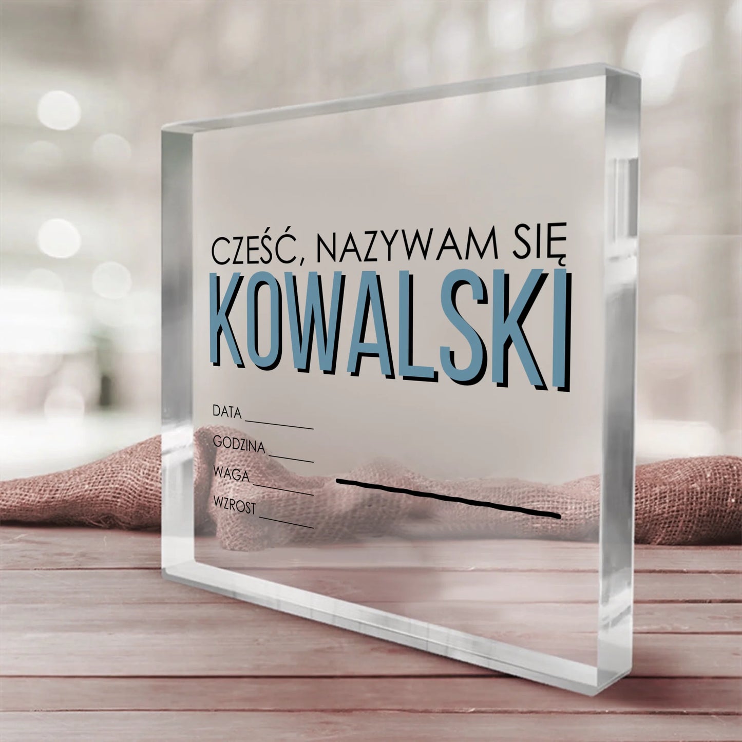Cześć, nazywam się