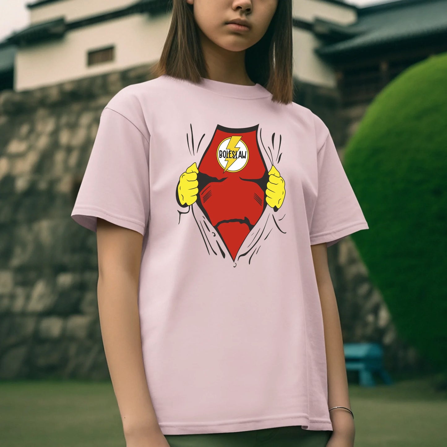 ребенок светло розовый