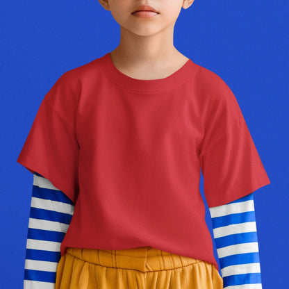 ребенок красный 