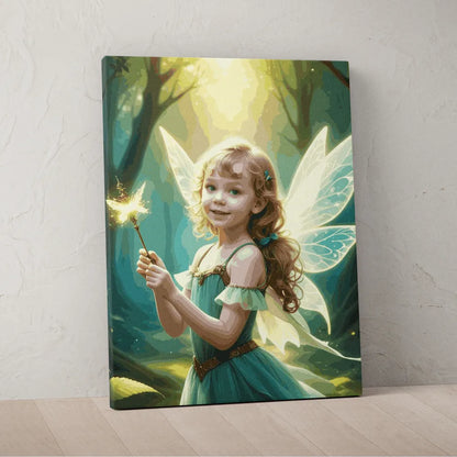 Zestaw do malowania po numerach „Wróżka z zaczarowanego lasu”