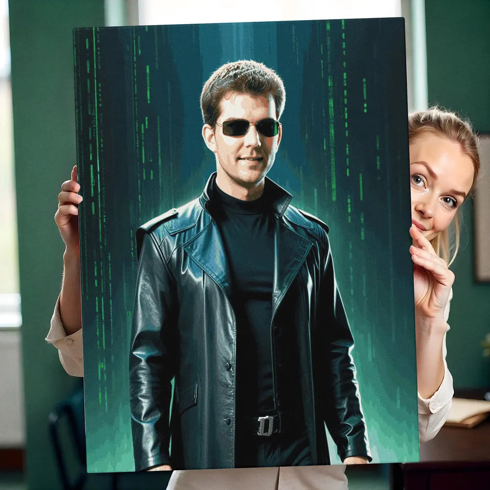 Zestaw do malowania po numerach „Cyber Oracle”