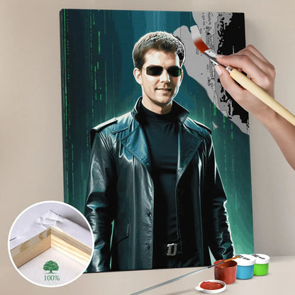 Zestaw do malowania po numerach „Cyber Oracle”